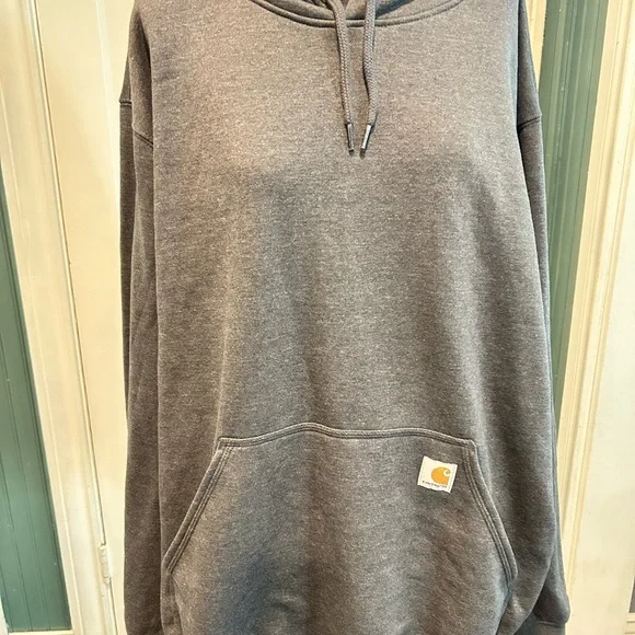 Carhartt | Shirts | Carhartt Gray Sweater With Hood And Ribbed Cuffs | Poshmark Carhartt | Shirts | Carhartt Gray Sweater With Hood And Ribbed Cuffs | Poshmark